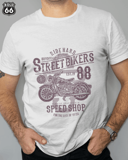 Nome do produto COLEÇÃO CLASSIC - Camiseta Street Bikers