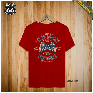 Nome do produto COLEÇÃO CLASSIC - Camiseta Escape Reality