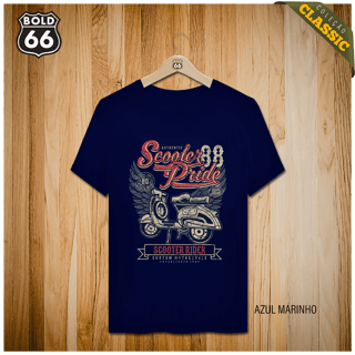 Nome do produto COLEÇÃO CLASSIC - Camiseta Scooter Pride