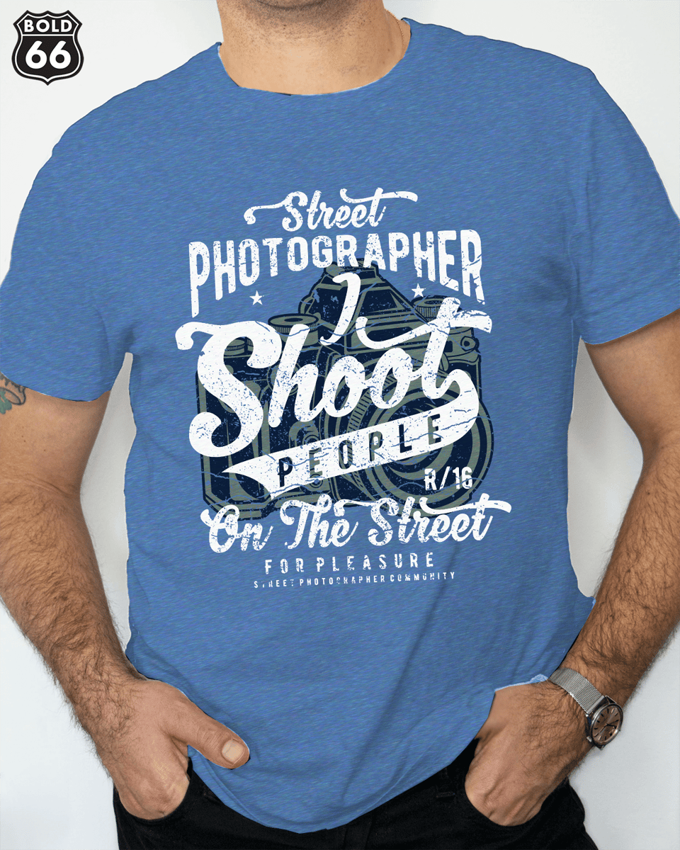 Nome do produto: COLEÇÃO PREMIUM - Camiseta Street Photographer