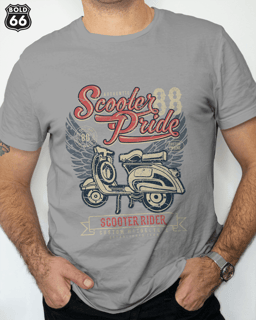 Nome do produto COLEÇÃO CLASSIC - Camiseta Scooter Pride