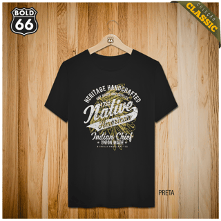 Nome do produto COLEÇÃO CLASSIC - Camiseta Native American