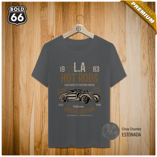Nome do produto COLEÇÃO PREMIUM - Camiseta L.A Hot Rods