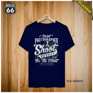 Nome do produto COLEÇÃO CLASSIC - Camiseta Street Photographer