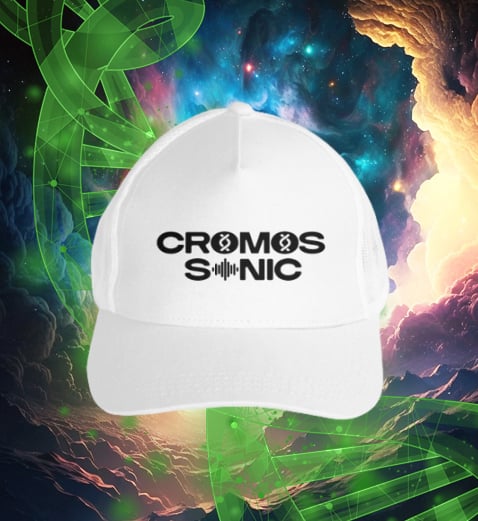 Nome do produto: Boné Cromossonic - Logo preto