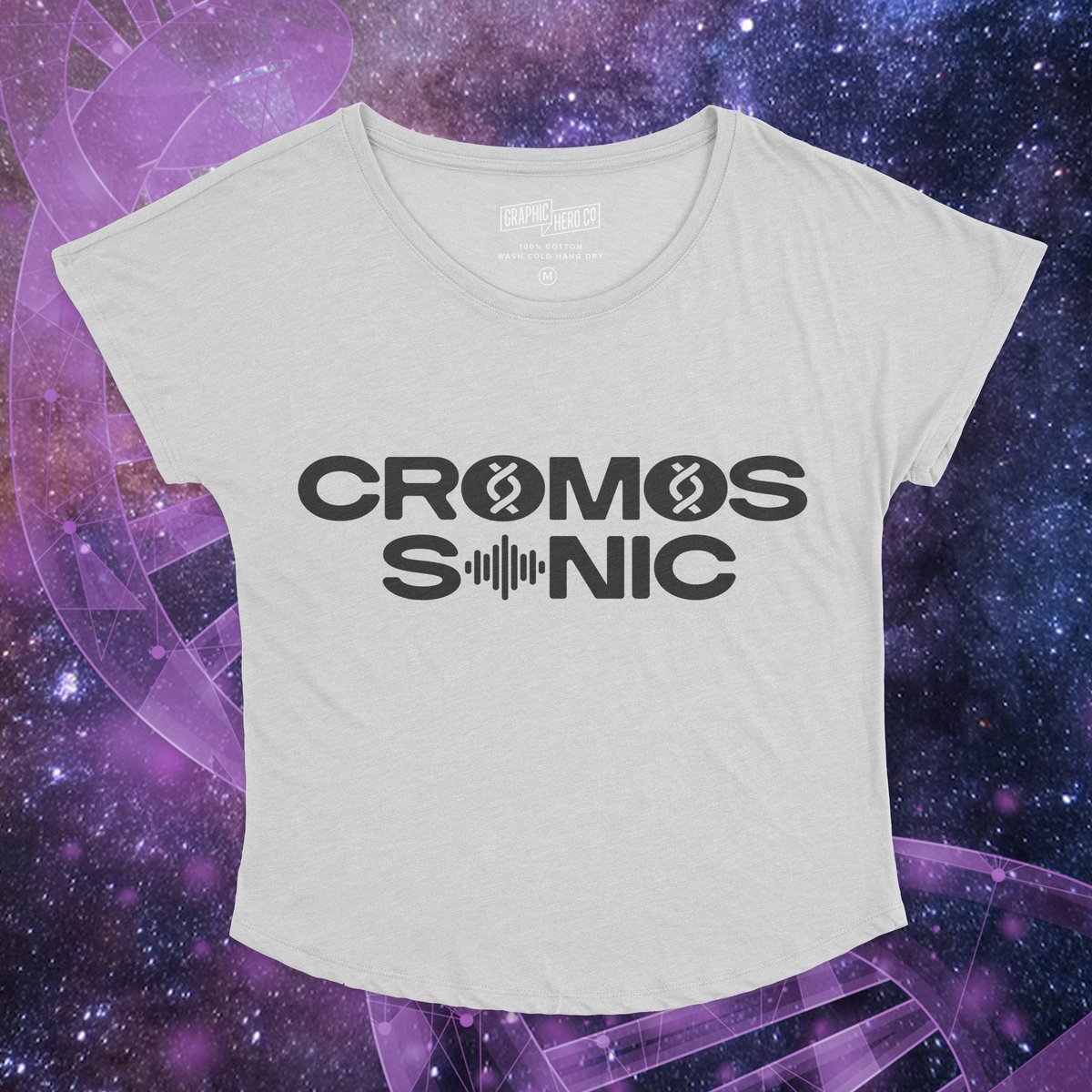 Nome do produto: Cropped  Cromossonic logo