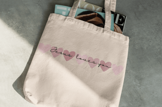 Nome do produtoEcobag G - Jesus Loves You