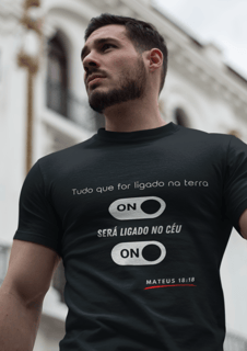 Nome do produtoLigado na terra ligado no céu - Preto
