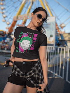 Nome do produto Camiseta feminina Roronoa Zoro