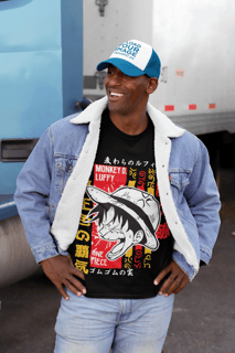 Nome do produto Camiseta masculina Luffy