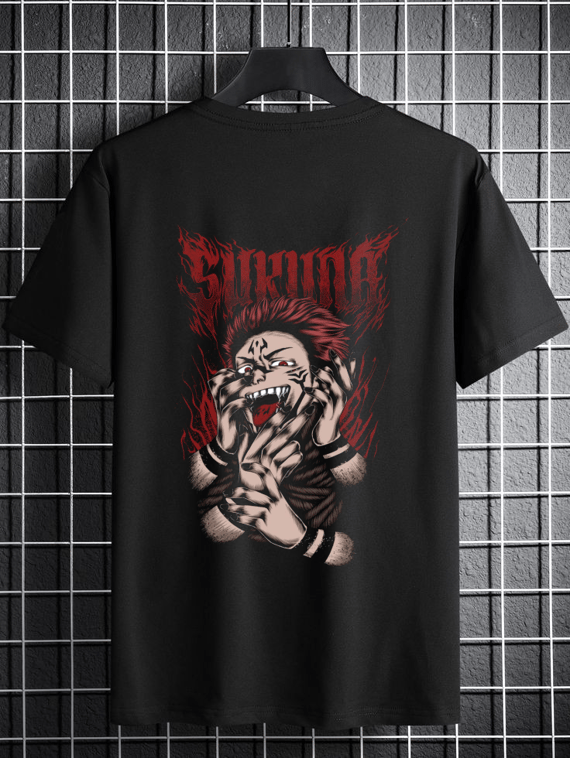 camiseta oversized sukuna