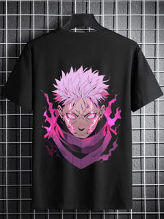 camiseta oversized itadori flash