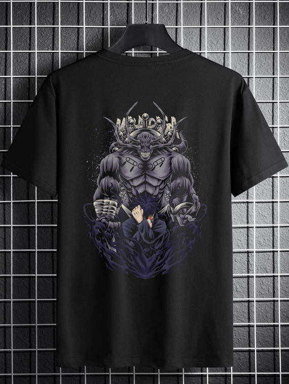 camiseta oversized megumi fushiguro