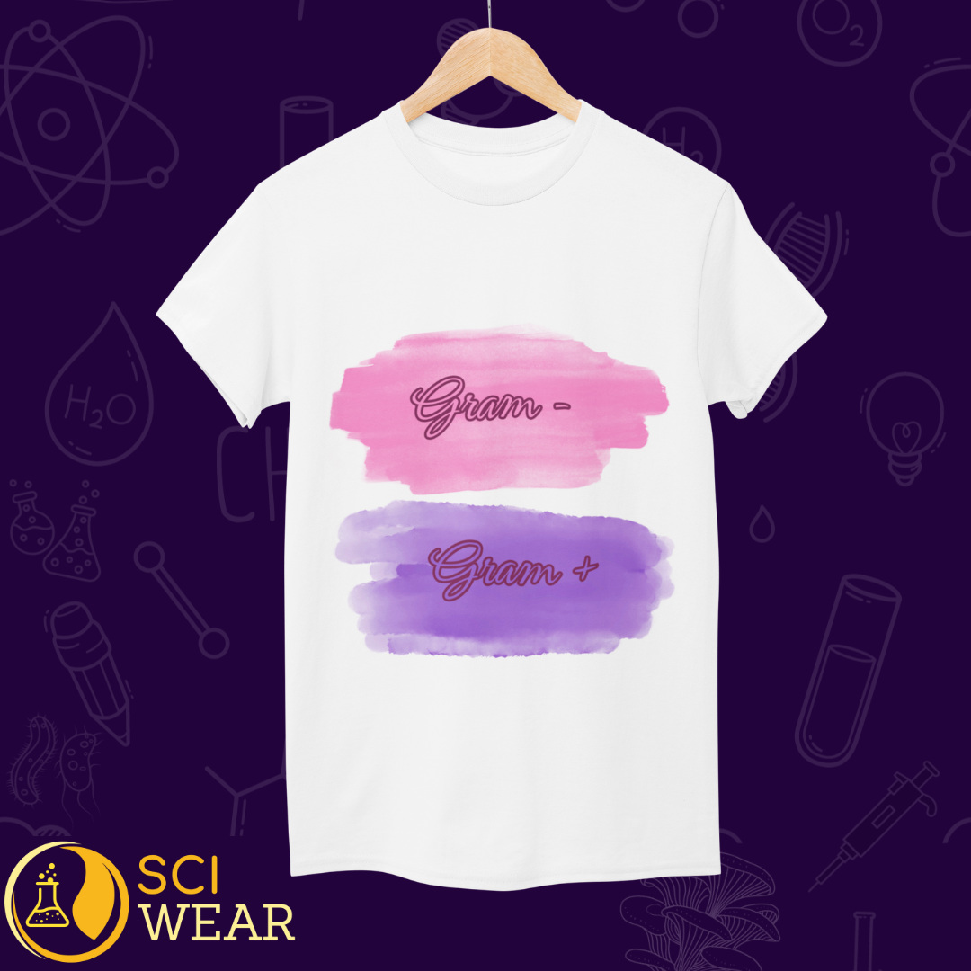 Coloração de Gram - T-shirt