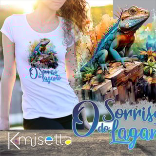 O sorriso do lagarto - ALGODÃO PRIME