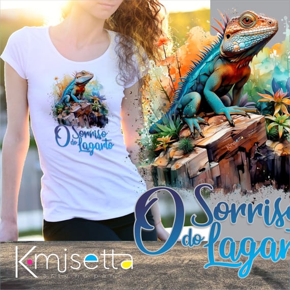 O sorriso do lagarto - ALGODÃO PRIME