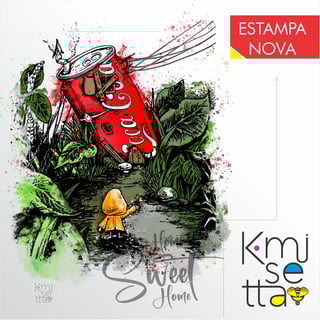 Home Sweet Home - ALGODÃO QUALITY
