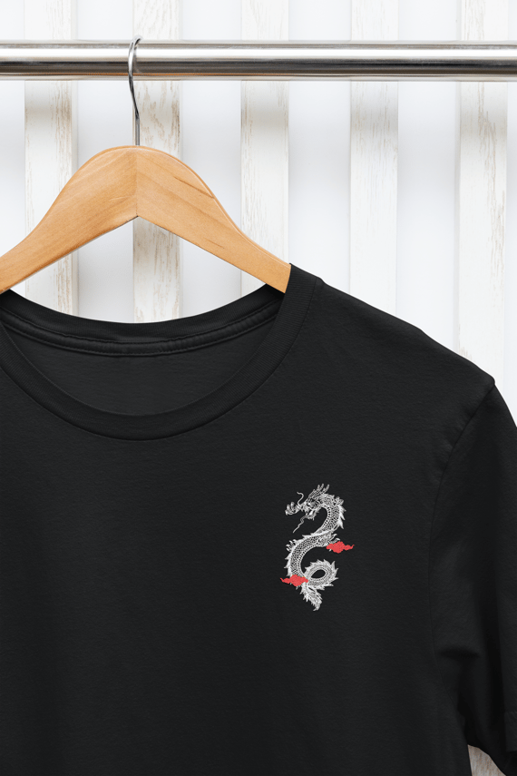 Camiseta Preta - Back Day (Frente/Costas)