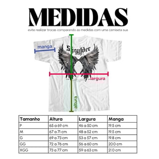 Nome do produto Camiseta Branca - Shoulder Day (Costas)