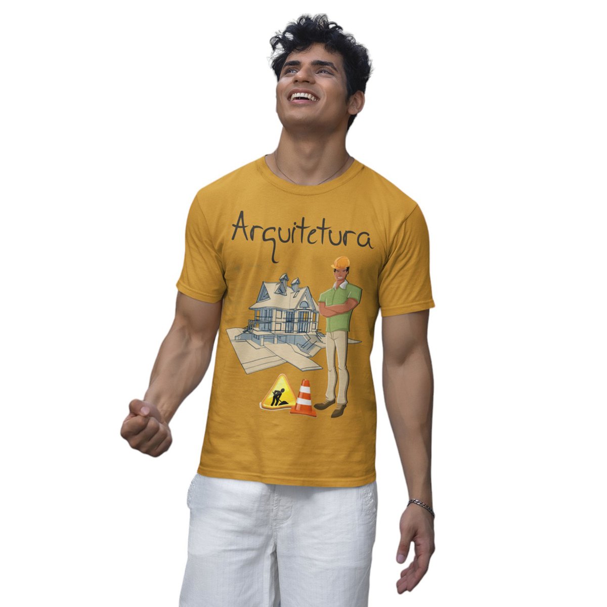 Nome do produto: Camiseta Masc Profissões Arquitetura