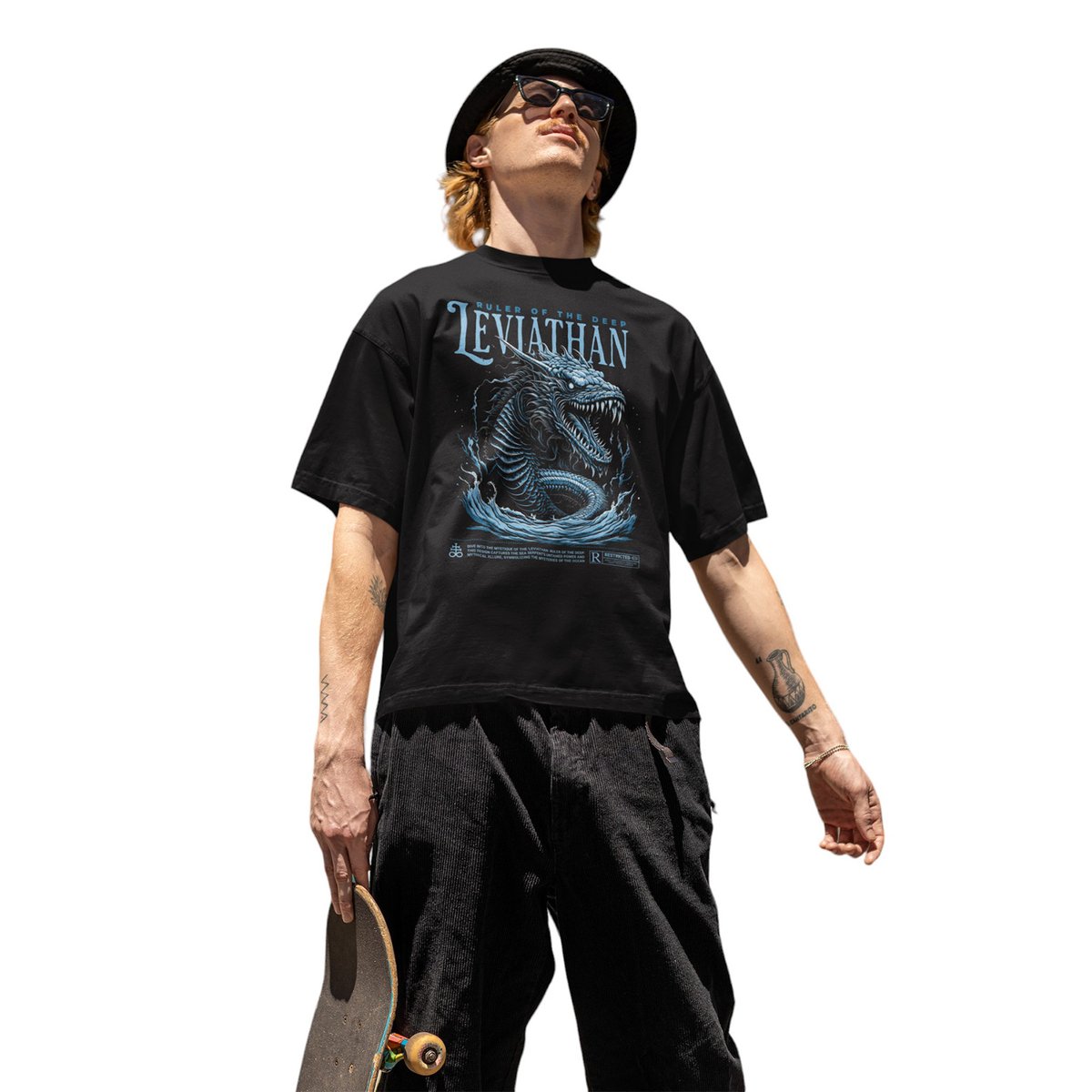Nome do produto: Camiseta Oversized Leviathan