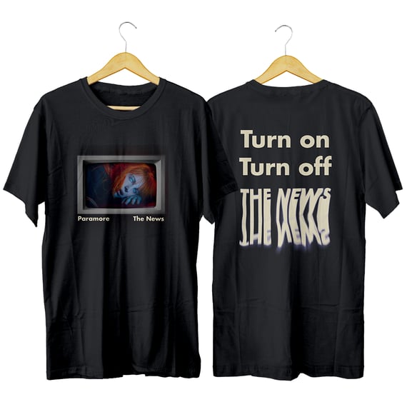 Camiseta Paramore The News