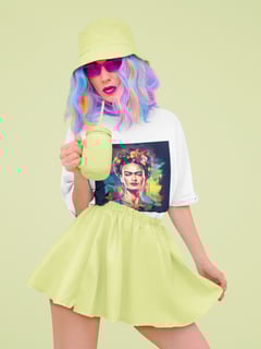 Frida em Cores Vibrantes