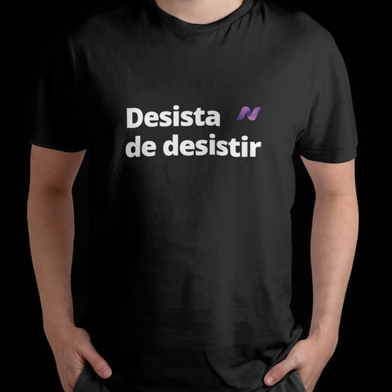 CAMISETA DO NOT GIVE UP