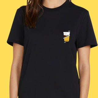 Nome do produto Camiseta Am café Pm cerveja