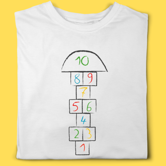 Camiseta Amarelinha