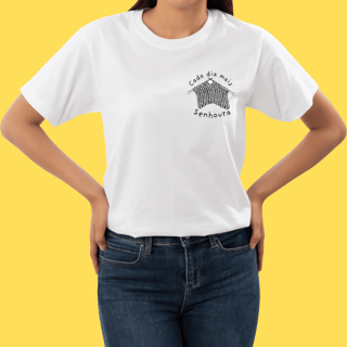Nome do produto Camiseta Cada dia mais senhoura