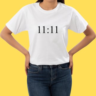 Nome do produto Camiseta 11:11
