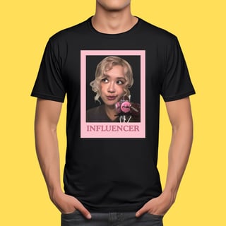 Nome do produto Camiseta Rose Influencer