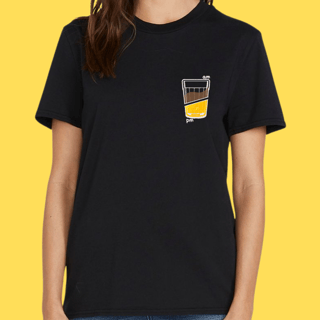 Nome do produto Camiseta meio café meio cerveja