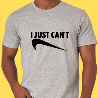 Nome do produto Camiseta I Just Can