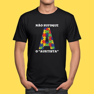 Nome do produto Camiseta Não sufoque o 