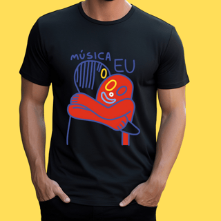 Nome do produto Camiseta Musica e eu