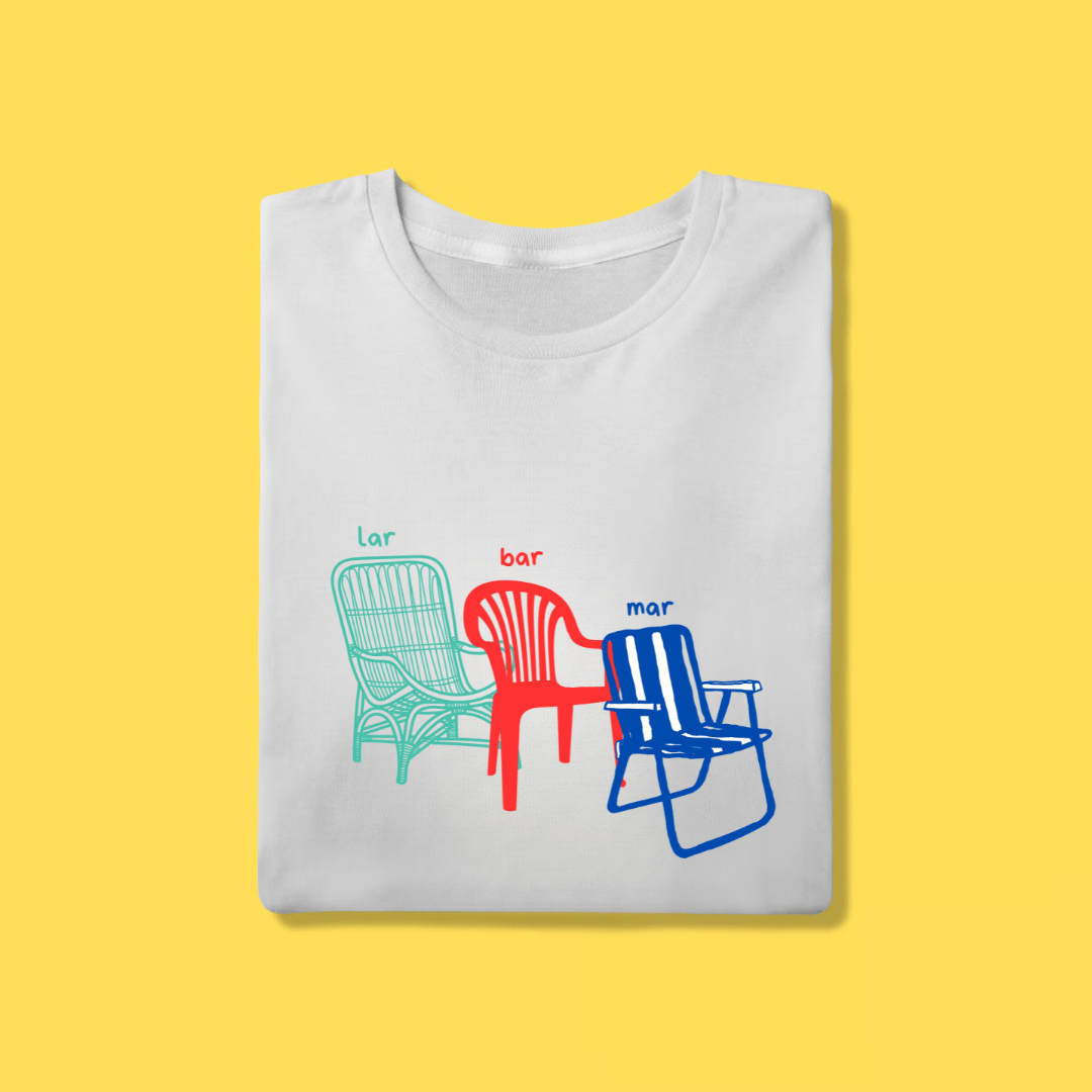Nome do produto: Camiseta lar bar mar