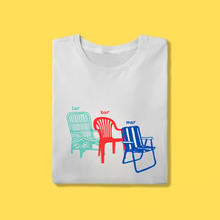 Camiseta lar bar mar