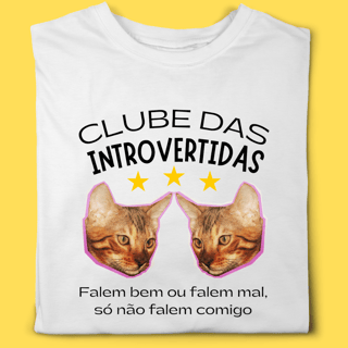 Camiseta Clube das Introvertidas