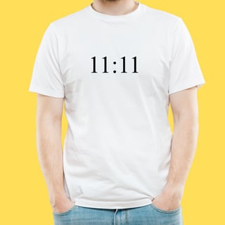 Nome do produto Camiseta 11:11