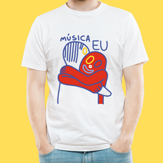 Nome do produto Camiseta Musica e eu