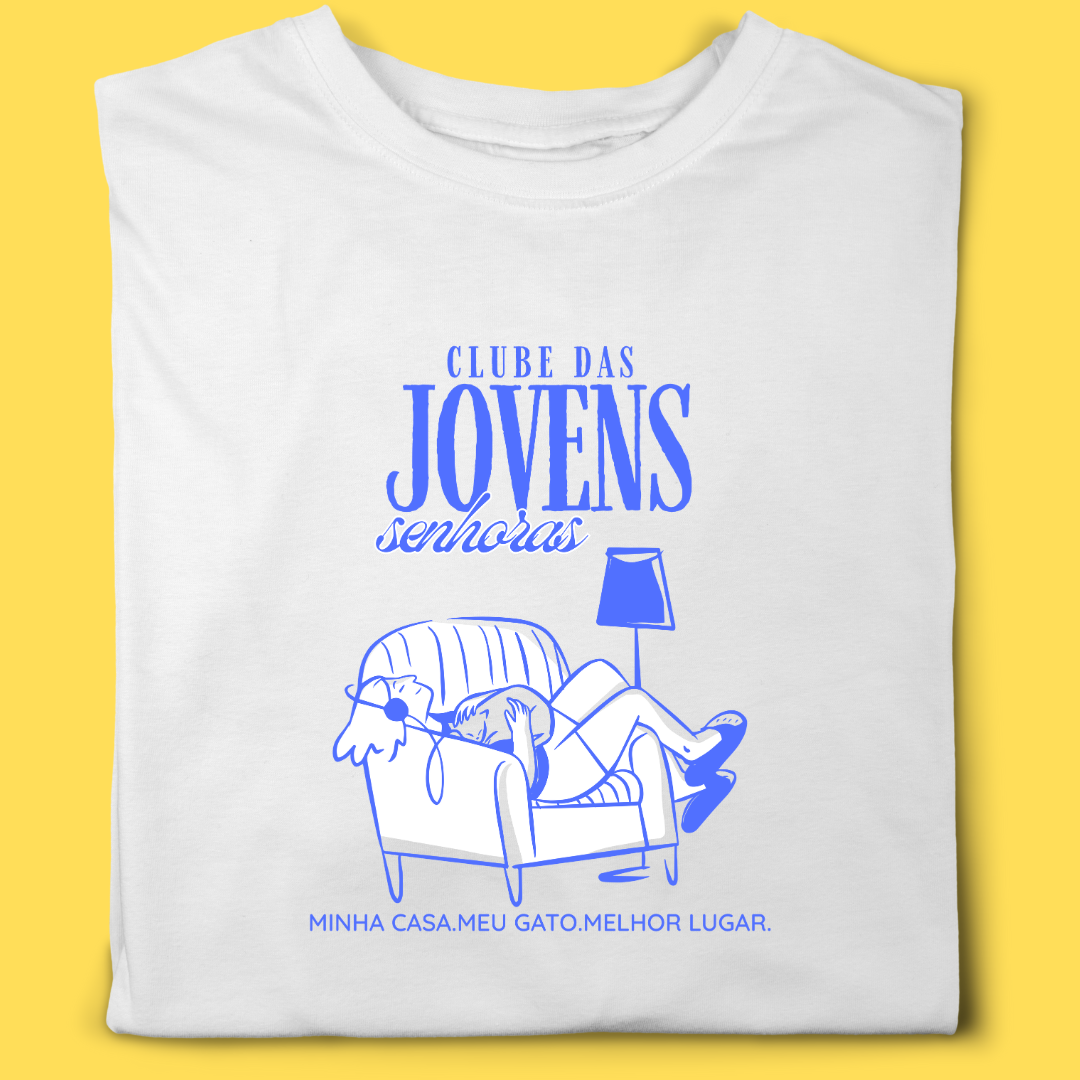 Nome do produto: Camiseta Clube das jovens senhoras