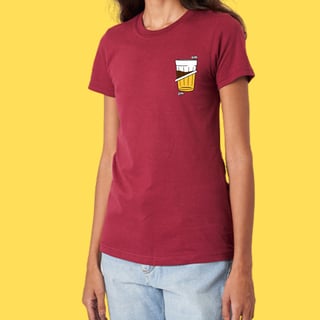 Nome do produto Camiseta Am café Pm cerveja