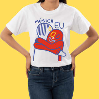 Nome do produto Camiseta Musica e eu