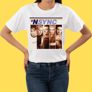 Nome do produto Camiseta N'Sync 1997