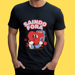 Nome do produto Camiseta Saindo fora