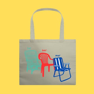 ecobag Lar, mar ,bar.