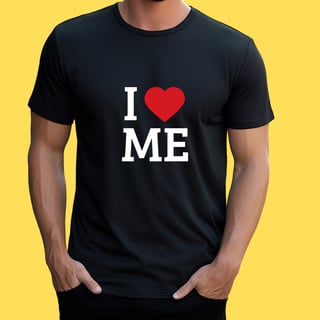 Nome do produto Camiseta I love me