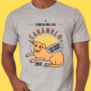Nome do produto Camiseta Clube do vira-lata caramelo